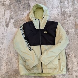 Helly Hansen Waterproof And Windproof Hooded Jacket - Iced Matcha, Large